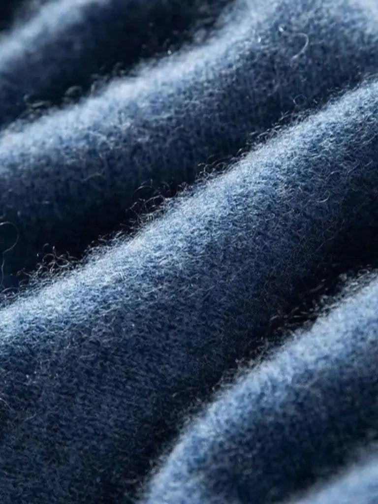 Men’s Cashmere Sweater – Neck Knitwear Soft Luxury Knit SPECTER