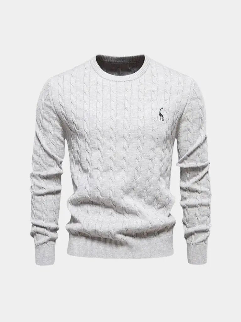 Men’s Knit Sweater – Cotton Crew Neck Casual Everyday Knitwear SPECTER