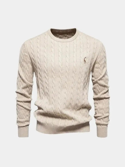 Men’s Knit Sweater – Cotton Crew Neck Casual Everyday Knitwear SPECTER