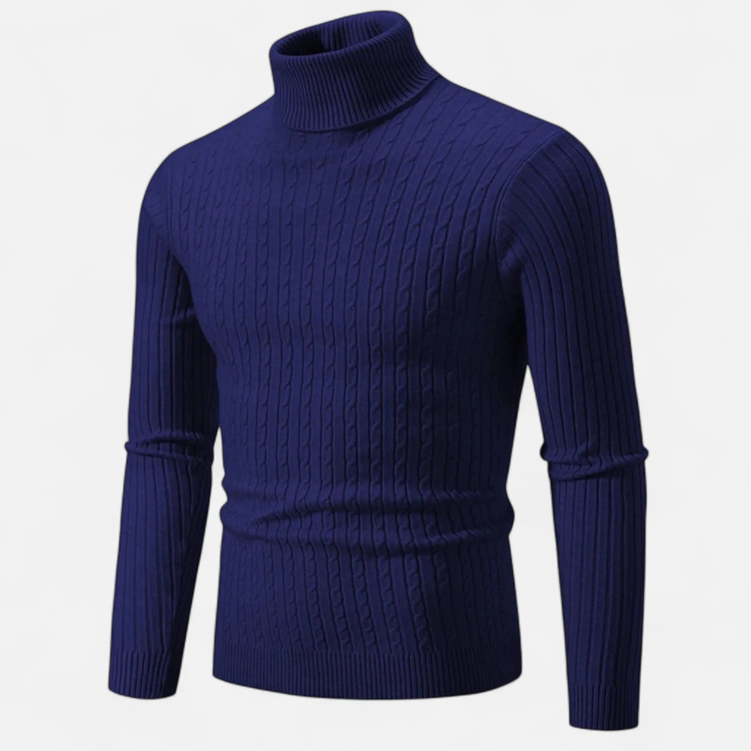 Men’s Wool Turtleneck – High Neck Winter Elegance SPECTER LONDON