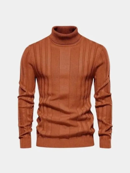 Men’s Knit Knit Sweater – Turtleneck Knitwear Pullover Casual Everyday Knitwear SPECTER